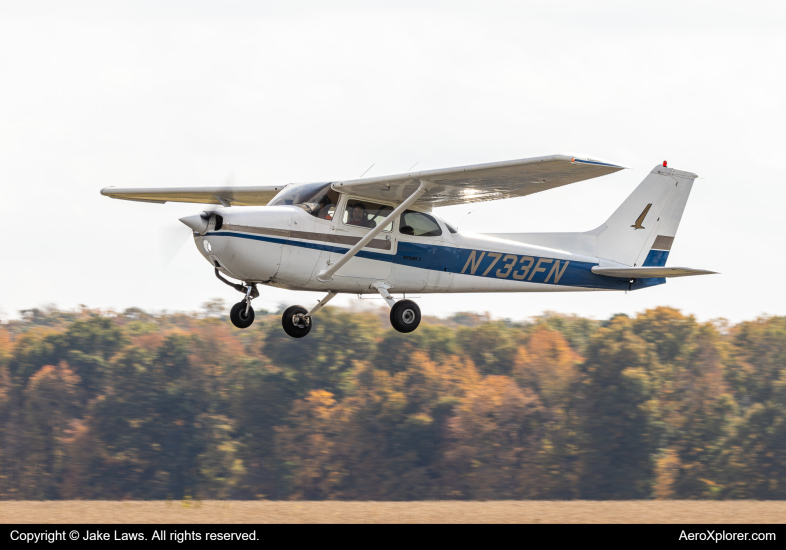 Photo of N733FN - PRIVATE Cessna 172 at EZF on AeroXplorer Aviation Database