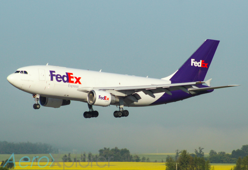 Photo of N808FD - FedEx Airbus A300F-600 at YEG on AeroXplorer Aviation Database