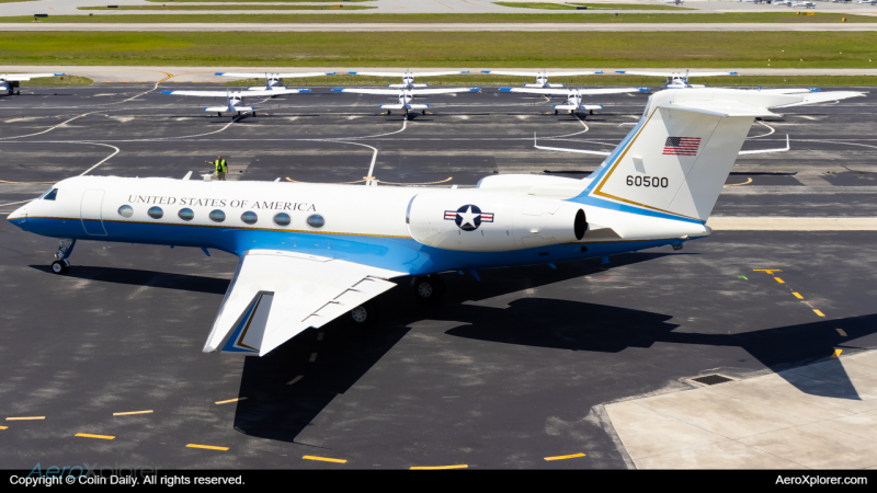 Photo of 06-0500 - USAF - United States Air Force Gulfstream C-37B at DAB on AeroXplorer Aviation Database