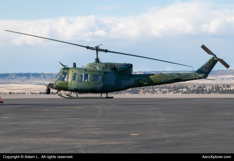 Photo of 69-6620 - USAF - United States Air Force Bell UH-1 Huey/Iroquois  at BIL on AeroXplorer Aviation Database