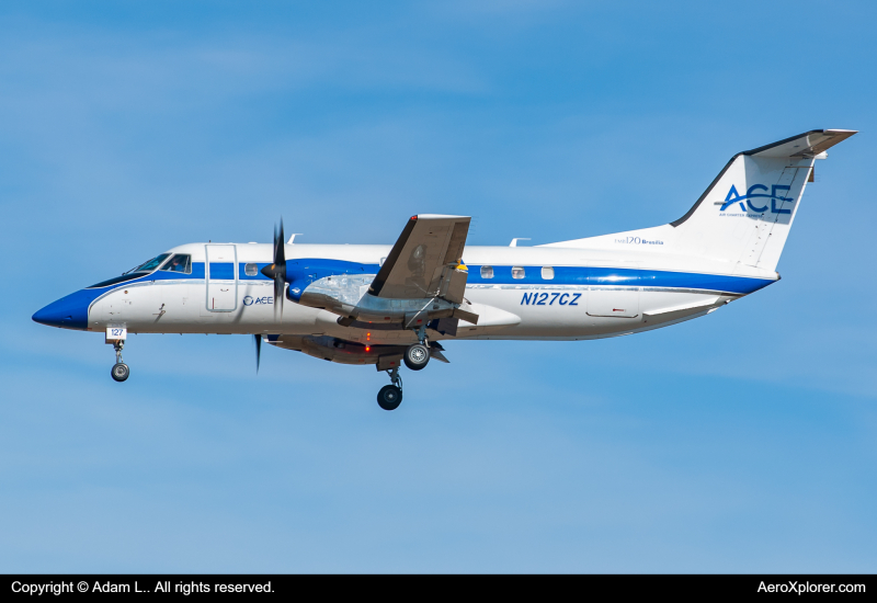 Photo of N127CZ - Freight Runners Express Embraer EMB-120 at BIL on AeroXplorer Aviation Database