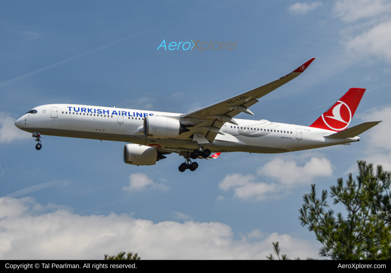 Photo of TC-LGL - Turkish Airlines Airbus A350-900 at IAD on AeroXplorer Aviation Database