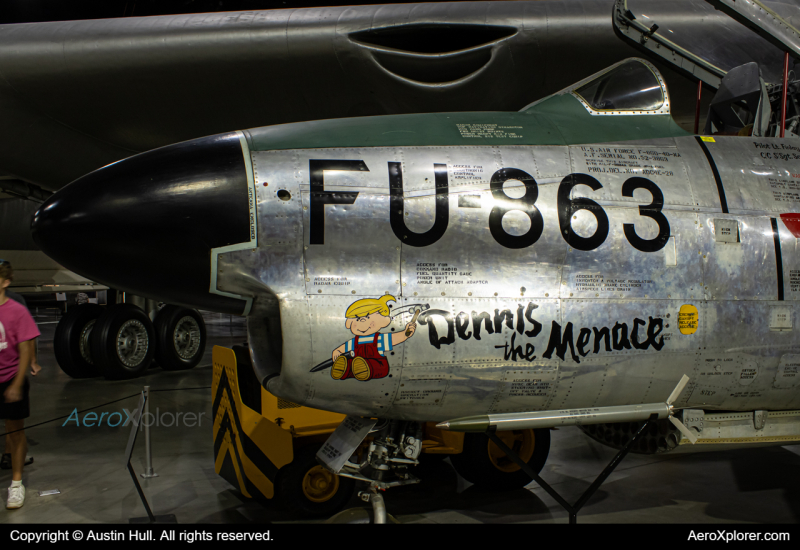 Photo of 52-3863 - USAF - United States Air Force North American F-86 Sabre at FFO on AeroXplorer Aviation Database