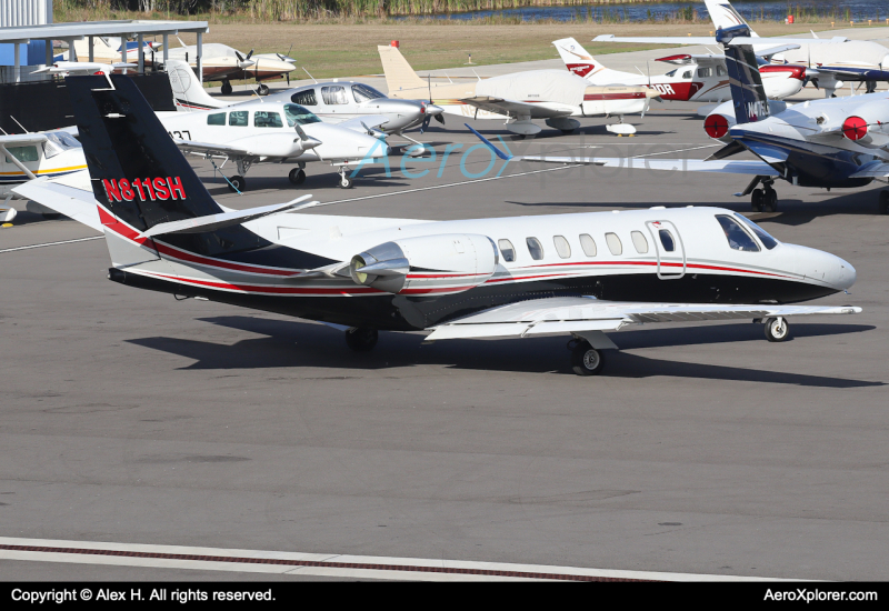 Photo of N811SH - PRIVATE Cessna Citation 560 Encore at MKY on AeroXplorer Aviation Database