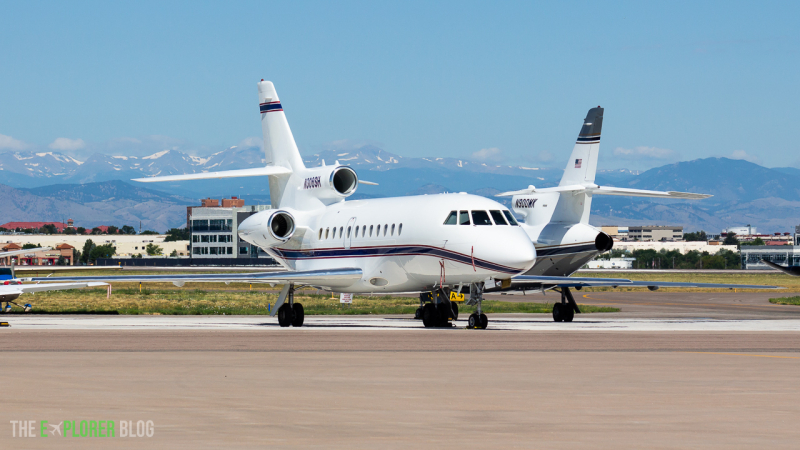 Photo of N306SH - PRIVATE Dassault Falcon 900EX at APA on AeroXplorer Aviation Database