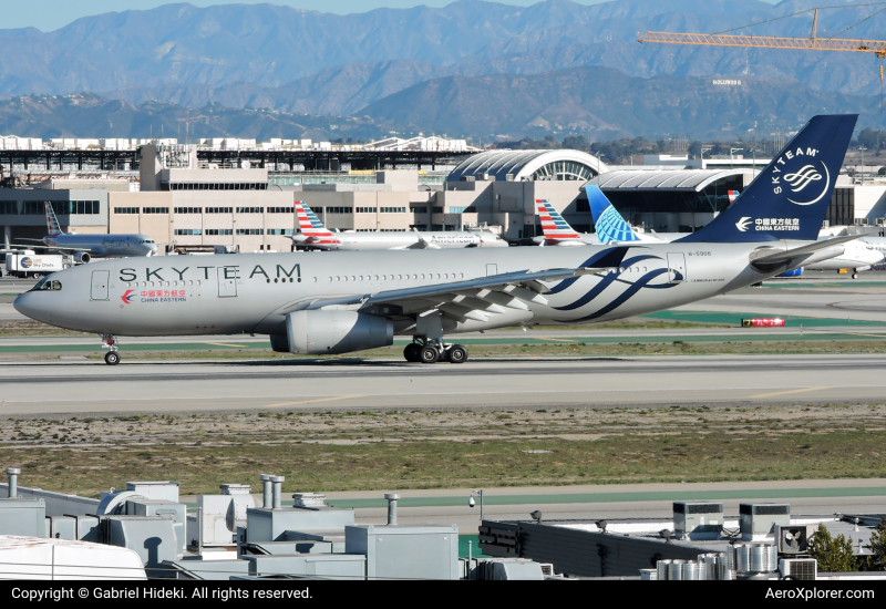 Photo of B-5908 - China Eastern Airlines Airbus A330-200 at LAX on AeroXplorer Aviation Database