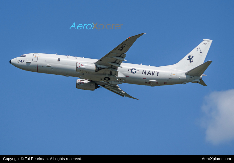 Photo of 169347 - USN - United States Navy Boeing P-8 Poseidon  at ISO on AeroXplorer Aviation Database