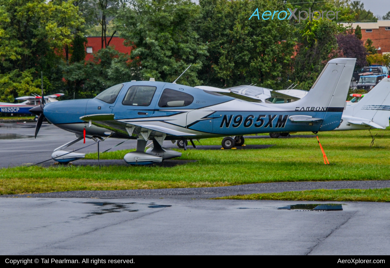 Photo of N965XM - PRIVATE Cirrus SR-22 at GAI on AeroXplorer Aviation Database