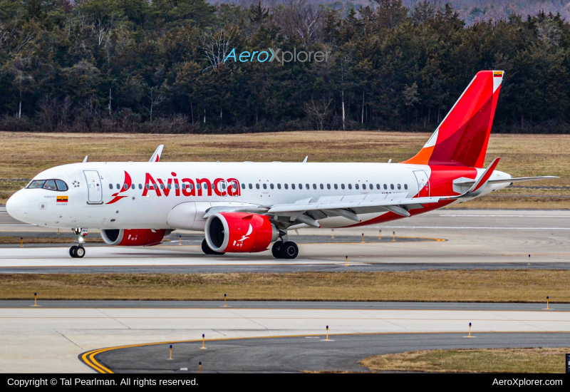 Photo of N963AV - Avianca Airbus A320NEO at IAD on AeroXplorer Aviation Database