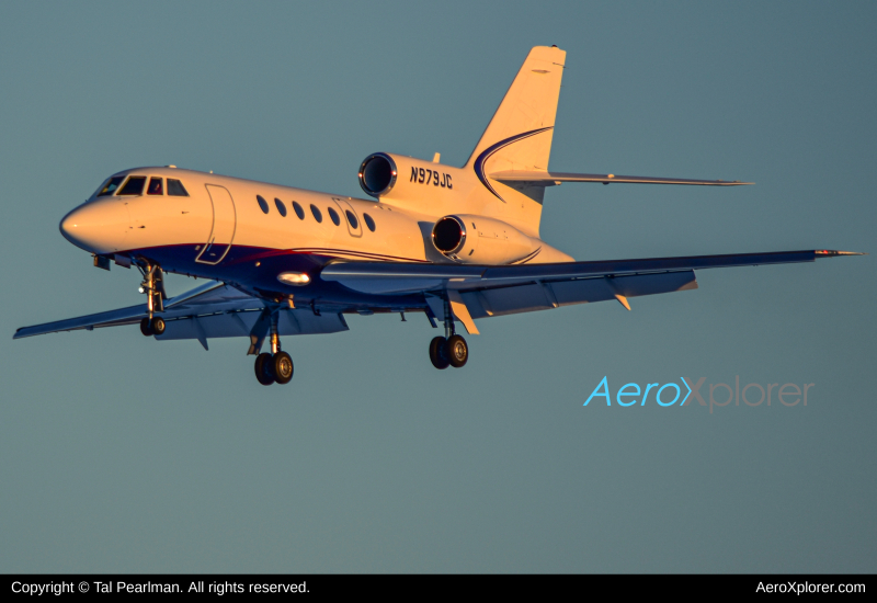 Photo of N979JC - PRIVATE Dassault Falcon 50 at BWI on AeroXplorer Aviation Database