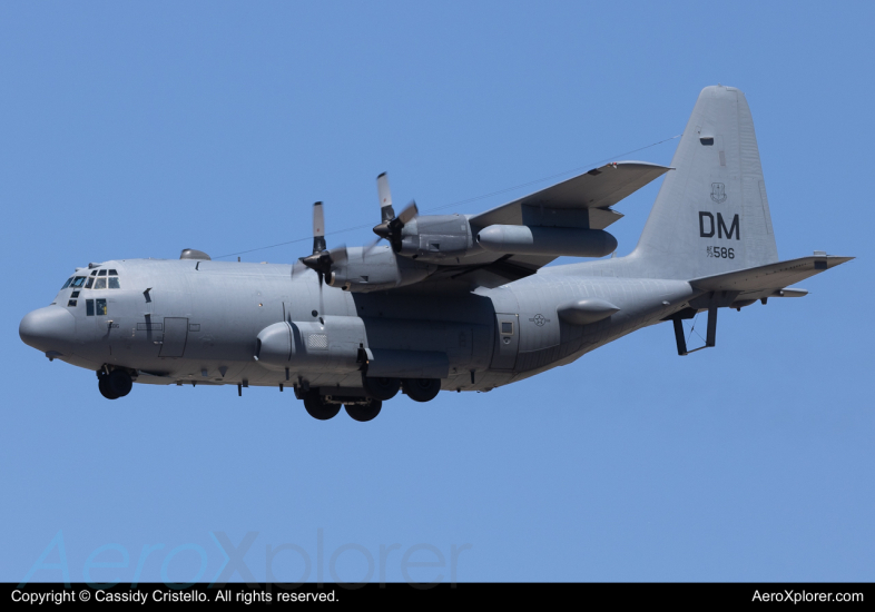 Photo of 73-1586 - USAF - United States Air Force Lockheed EC-130H Compass Call at DMA on AeroXplorer Aviation Database