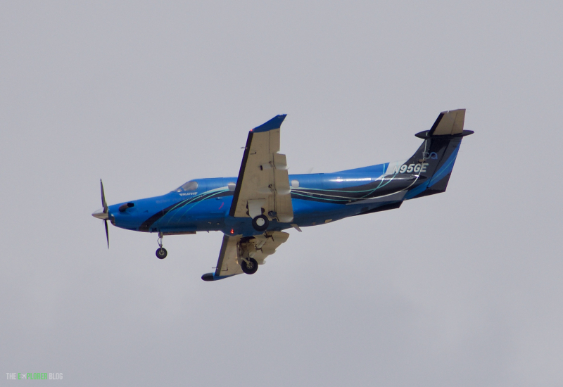 Photo of N95GE - Boutique Air Pilatus PC-12 at DEN on AeroXplorer Aviation Database