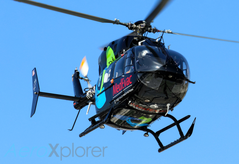 Photo of N814LV - LVHN MedEvac Eurocopter EC145 at XLL on AeroXplorer Aviation Database