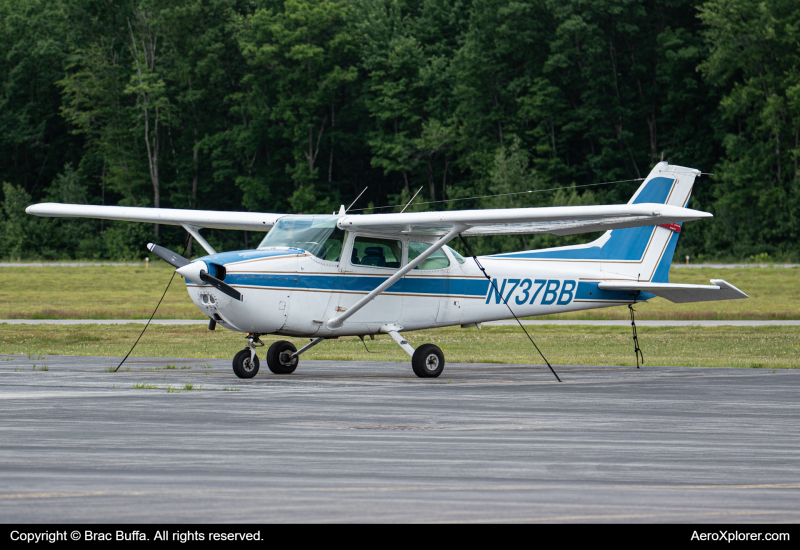 Photo of N737BB - PRIVATE Cessna 172 at ASH on AeroXplorer Aviation Database