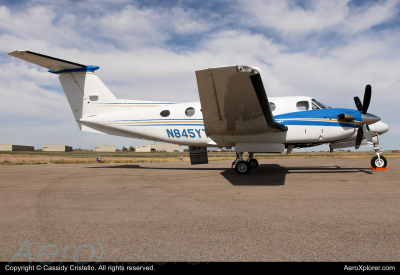 Photo of N845YT - PRIVATE Beechcraft King Air 200 at AVW on AeroXplorer Aviation Database