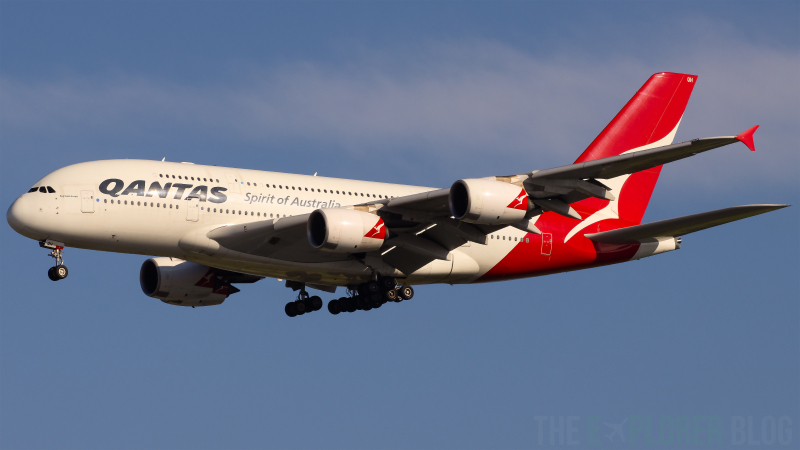Photo of VH-OQH - Qantas Airways Airbus A380-800 at SIN on AeroXplorer Aviation Database