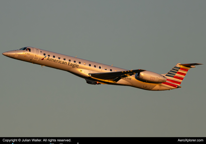 Photo of N683AE - American Eagle Embraer ERJ145 at CLT on AeroXplorer Aviation Database