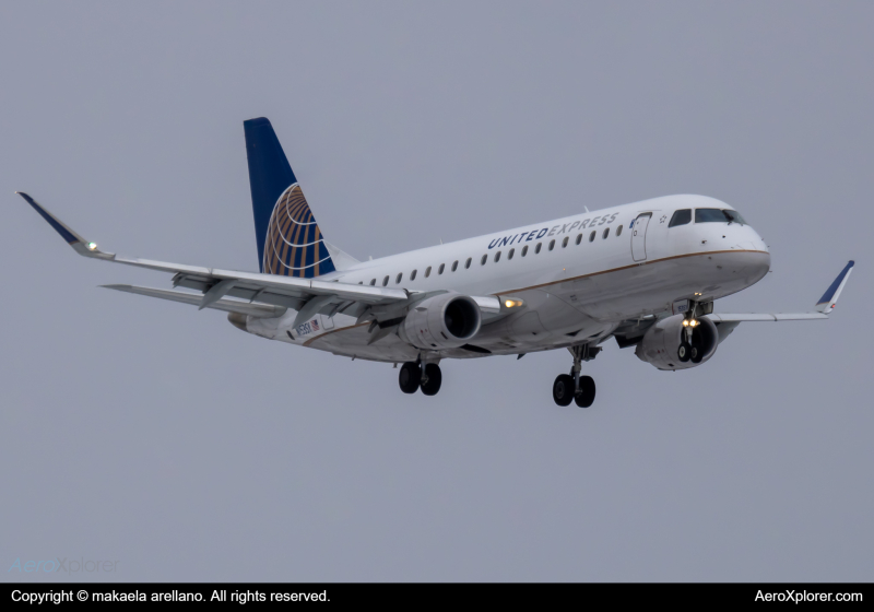 Photo of N153SY - United Express Embraer E170 at BOI on AeroXplorer Aviation Database