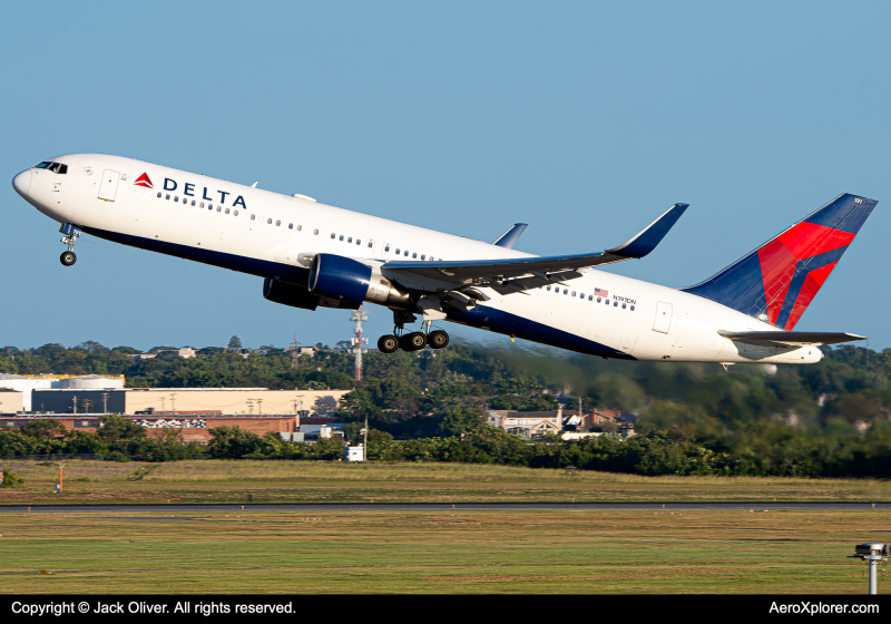 Photo of N191DN - Delta Airlines  Boeing 767-300ER at JFK on AeroXplorer Aviation Database