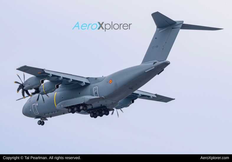 Photo of CT-08 - Belgian Air Force Airbus A400M Atlas at ADW on AeroXplorer Aviation Database