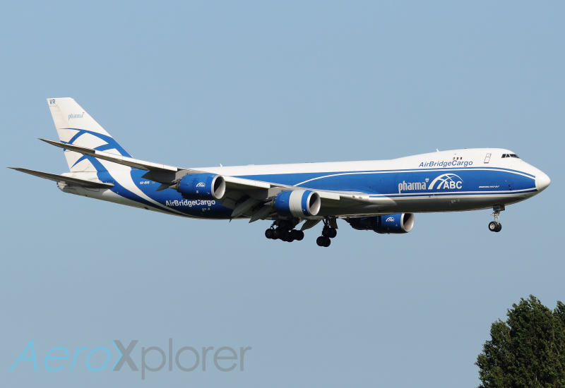 Photo of VQ-BVR - AirBridge Cargo Boeing 747-8F at AMS on AeroXplorer Aviation Database