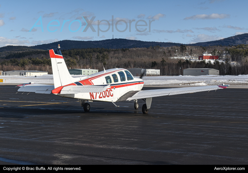 Photo of N7200C - PRIVATE Beechcraft 36 Bonanza at LCI on AeroXplorer Aviation Database