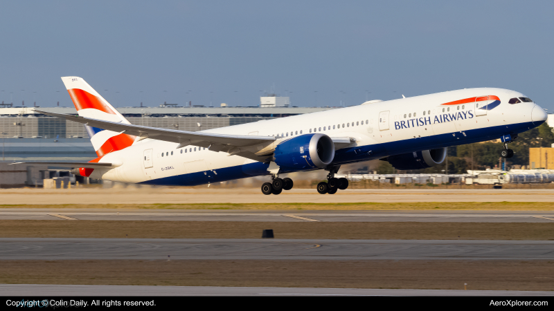 Photo of G-ZBKL - British Airways Boeing 787-9 at IAH on AeroXplorer Aviation Database