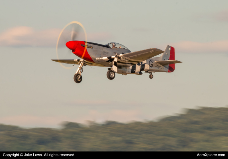 Photo of NL10601 - PRIVATE North American P-51 Mustang at RDG on AeroXplorer Aviation Database