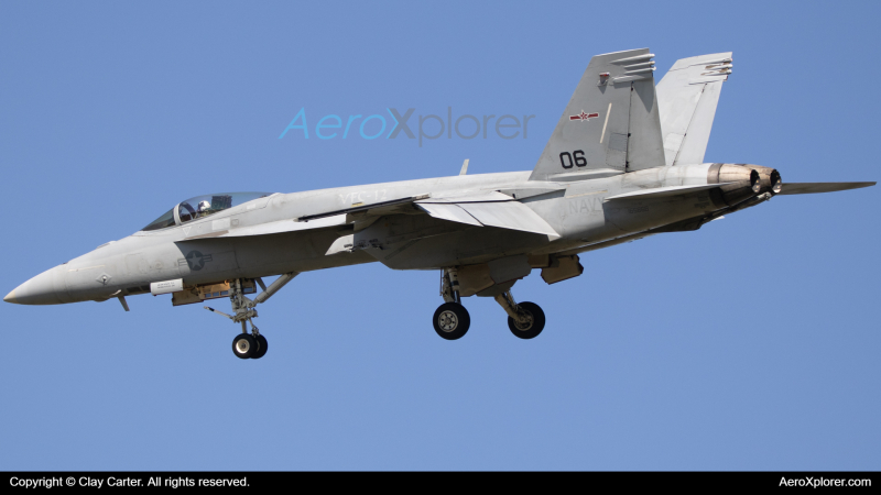 Photo of 165868 - USN - United States Navy Boeing F/A-18E/F Super Hornet at NTU on AeroXplorer Aviation Database