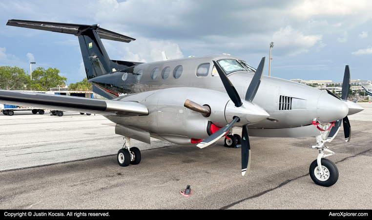 Photo of N299JM - PRIVATE Beechcraft King Air 250 at TPA on AeroXplorer Aviation Database