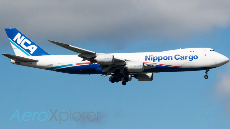 Photo of JA16KZ - Nippon Cargo Airlines Boeing 747-8F at DFW on AeroXplorer Aviation Database