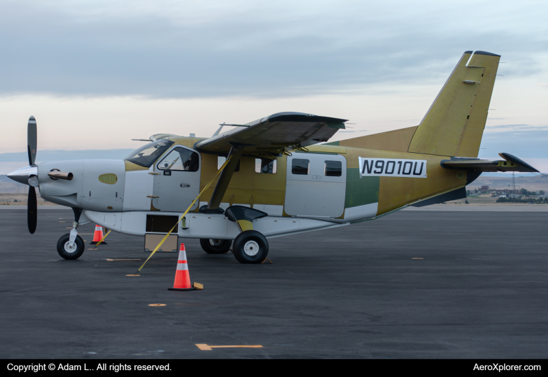 Photo of N9010U - Quest Aircraft Quest Kodiak 100 at BIL on AeroXplorer Aviation Database