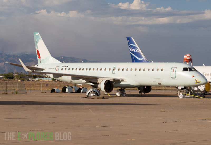 Photo of N105TW - PRIVATE Embraer E190 at TUS on AeroXplorer Aviation Database