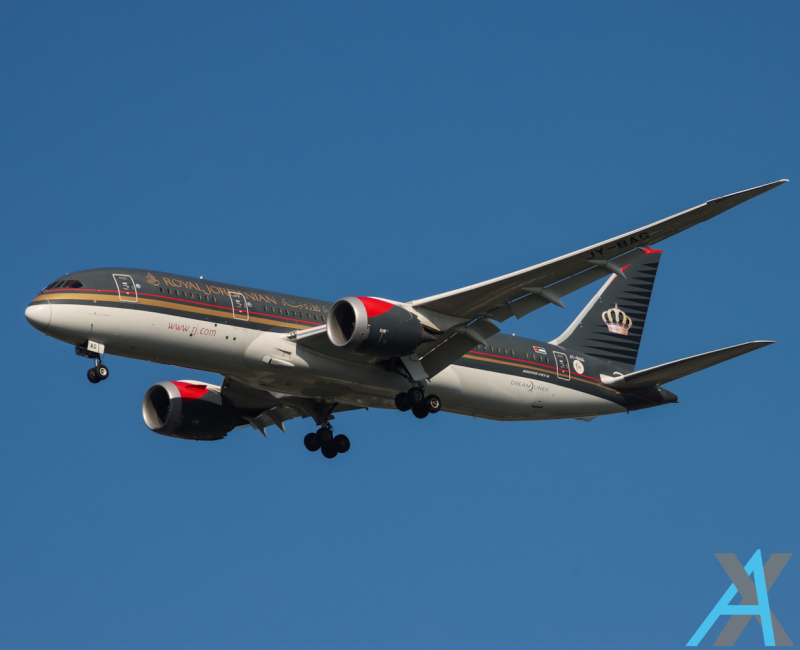Photo of JY-BAG - Royal Jordanian Boeing 787-8 at JFK on AeroXplorer Aviation Database