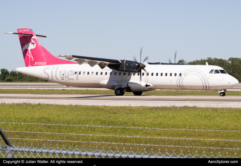 Photo of N705SV - Silver Airways ATR 72-600 at MCO on AeroXplorer Aviation Database