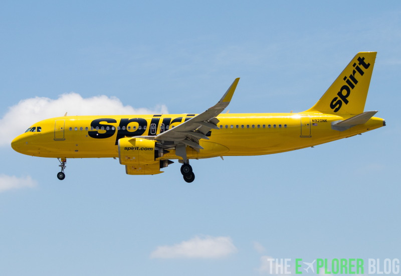 Photo of N920NK - Spirit Airlines Airbus A320NEO at IAH on AeroXplorer Aviation Database