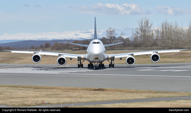 Photo of N620UP - United Parcel Service Boeing 747-8F at ANC on AeroXplorer Aviation Database