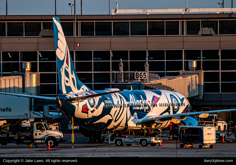 Photo of N559AS - Alaska Airlines Boeing 737-800 at IAD on AeroXplorer Aviation Database