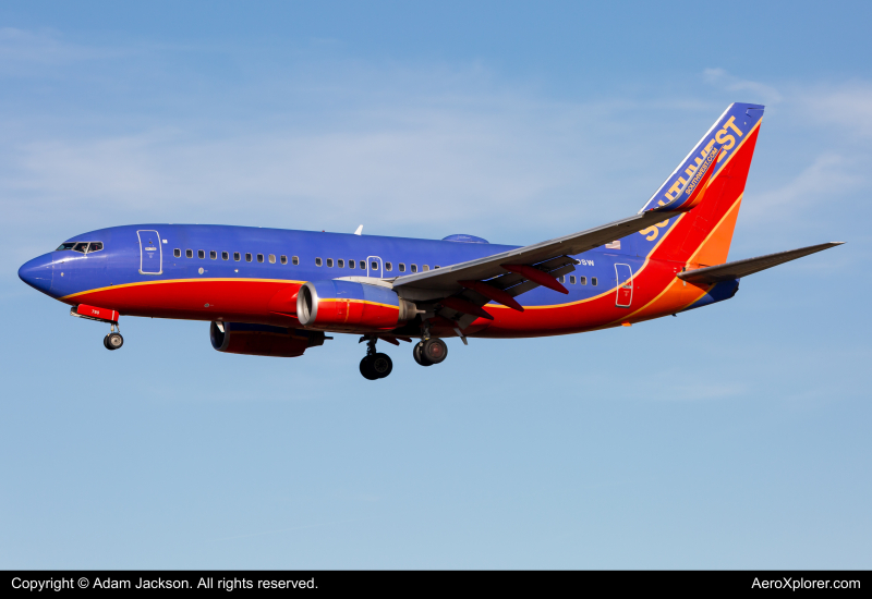 Photo of N780SW - Southwest Airlines Boeing 737-700 at BWI on AeroXplorer Aviation Database