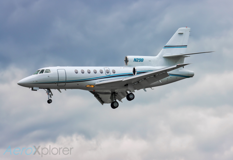 Photo of N29B - PRIVATE Dassault Falcon 50 at CMH on AeroXplorer Aviation Database