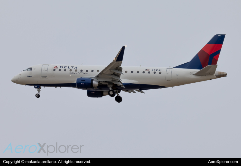 Photo of N293SY - Delta Connection Embraer E175 at BOI on AeroXplorer Aviation Database