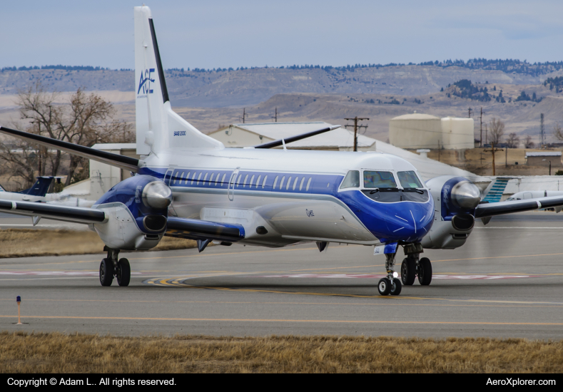 Photo of N532FR - Freight Runners Express Saab 2000 at BIL on AeroXplorer Aviation Database