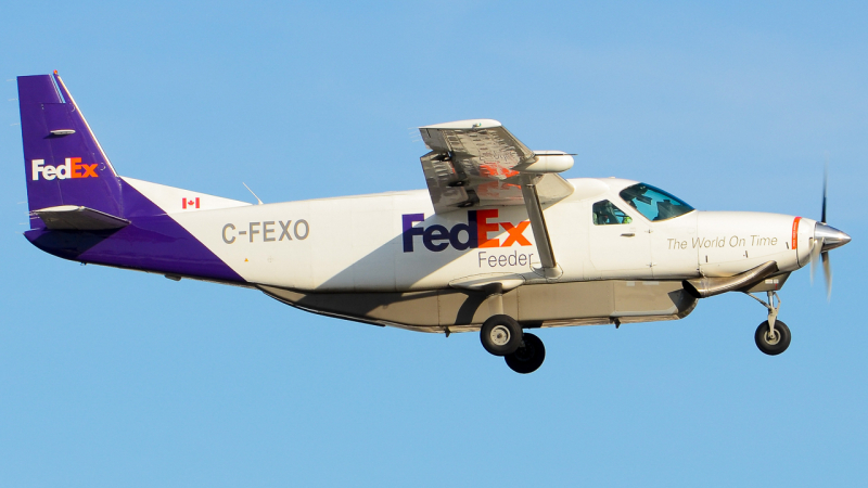 Photo of C-FEXo - Fedex  C208 Grand Caravan  at YYZ on AeroXplorer Aviation Database
