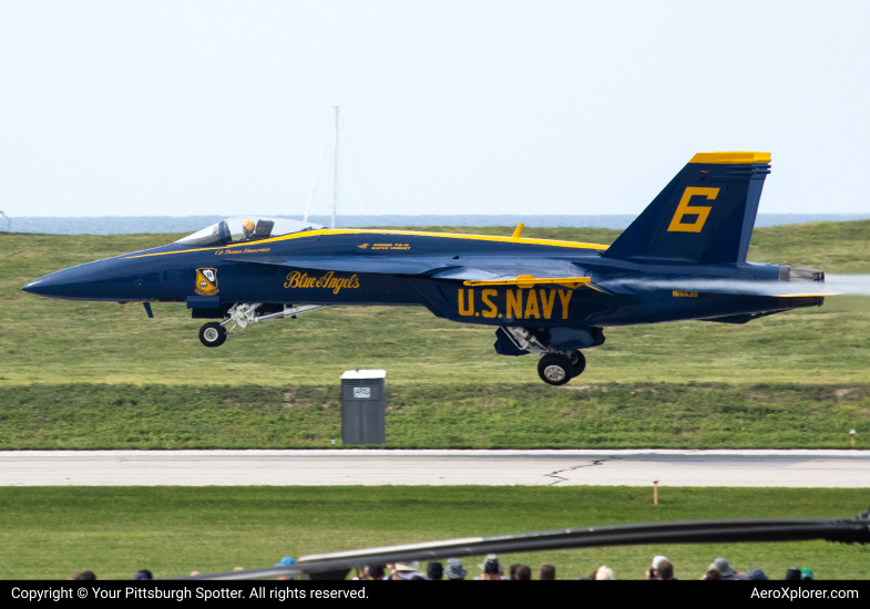 Photo of 165539 - USN - United States Navy Boeing F/A-18E/F Super Hornet at BKL on AeroXplorer Aviation Database