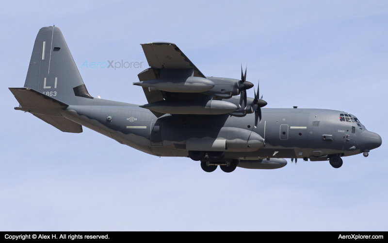 Photo of 16-5863 - USAF - United States Air Force Lockheed C-130J Hercules at MHT on AeroXplorer Aviation Database
