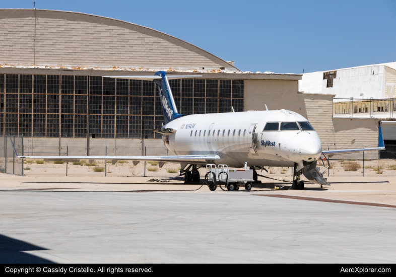 Photo of N594SW - SkyWest Airlines Mitsubishi CRJ-200 at TUS on AeroXplorer Aviation Database