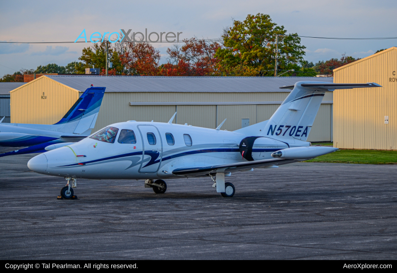 Photo of N570EA - PRIVATE Eclipse EA-500 at GAI on AeroXplorer Aviation Database