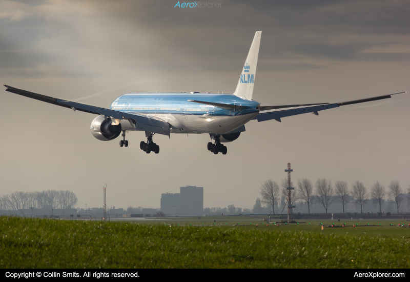 Photo of PH-BVP - KLM Boeing 777-300ER at AMS on AeroXplorer Aviation Database