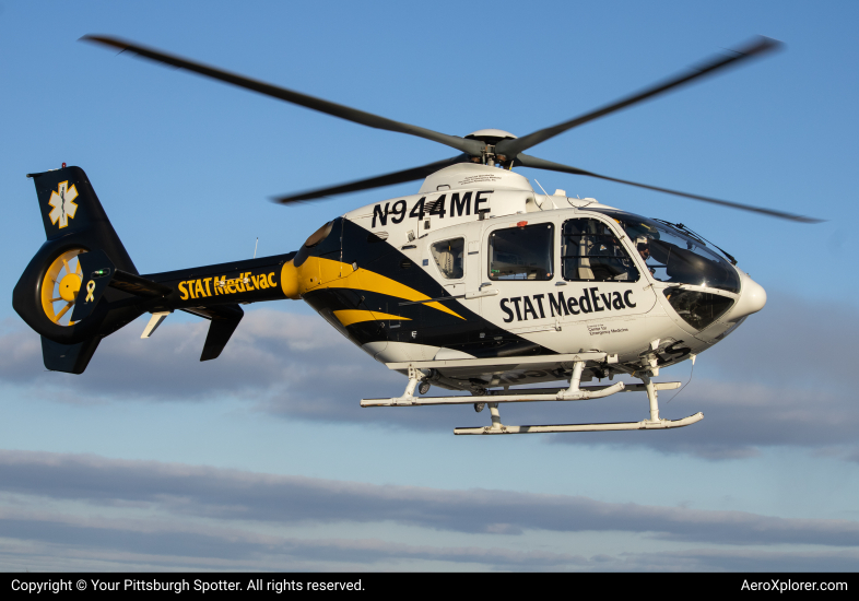 Photo of N944ME - STAT MedEvac Airbus Helicopters H135 T2+ at AGC on AeroXplorer Aviation Database