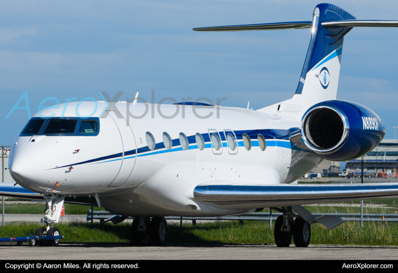 Photo of N889CH - PRIVATE Gulfstream G650 at YYZ on AeroXplorer Aviation Database